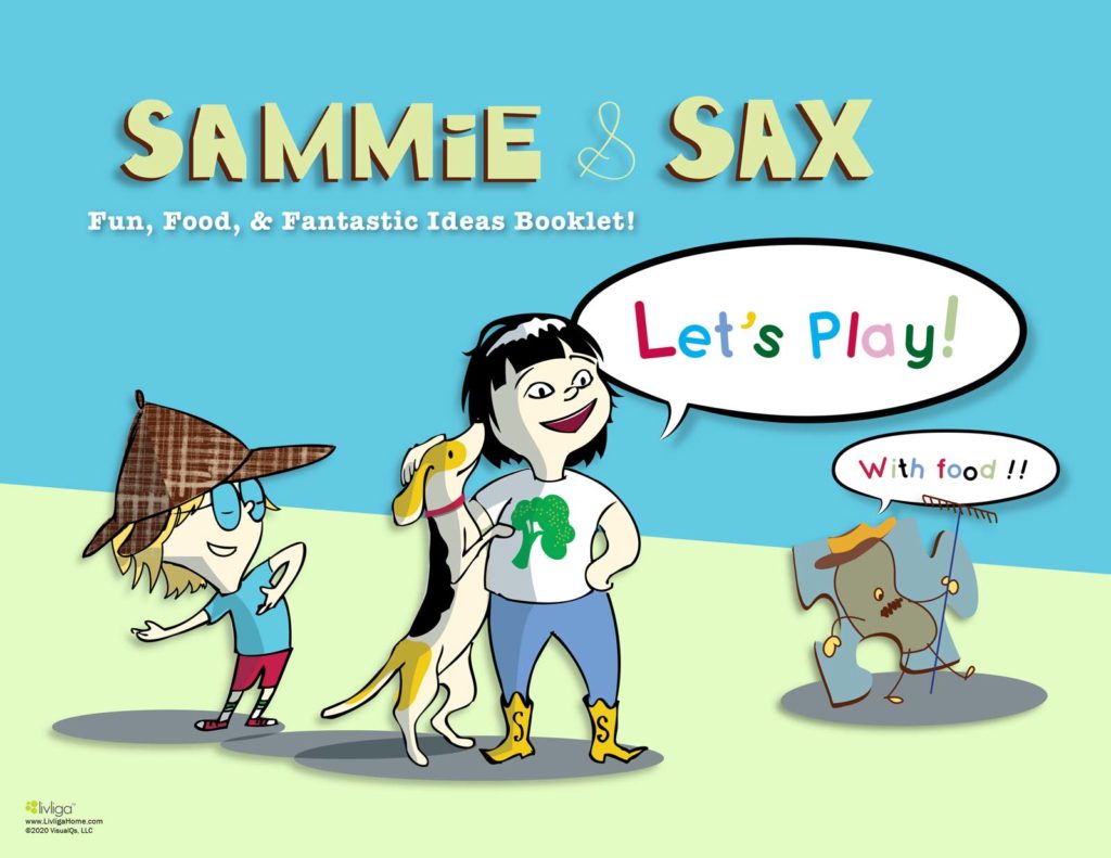 Sammie & Sax Fun, Food, & Fantastic Ideas Booklet
